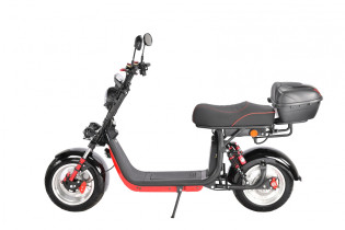 Электроскутер WHITE SIBERIA PRO MAX 3950W, черный