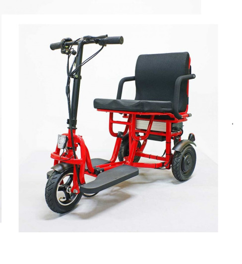 Электротрицикл Green Camel Colt V350 48V, красный