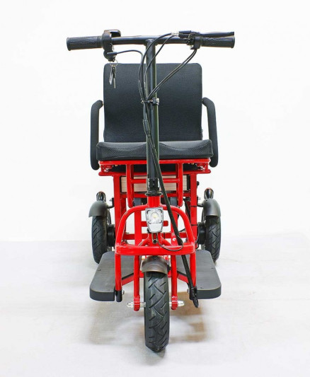 Электротрицикл GreenCamel Кольт V700, красный