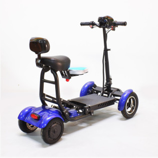 Электротрицикл Green Camel Кольт 515 (36V 15,6Ah 2x250W) синий