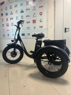 Электровелосипед трехколесный трайк байк GT ZV-01 48V / 20Ah