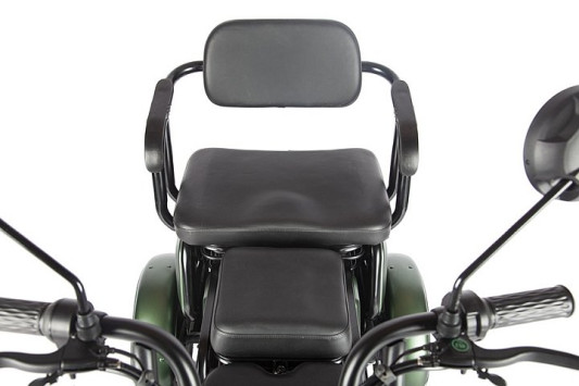 Электротрицикл Rutrike Бумеранг, черный