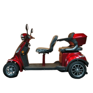 Электроскутер четырехколесный двухместный Syccyba 4rike X2 1000W 60V 20Ah